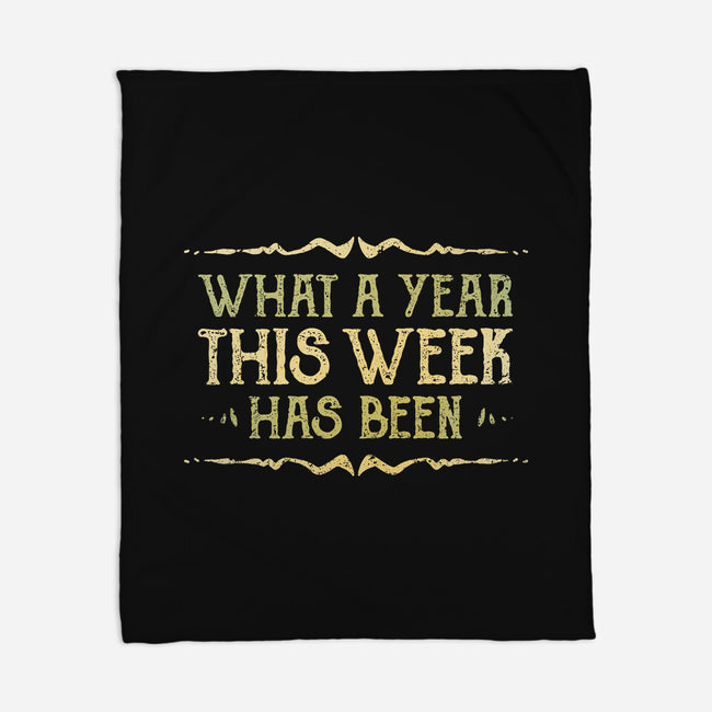 What A Year This Week Has Been-None-Fleece-Blanket-kg07