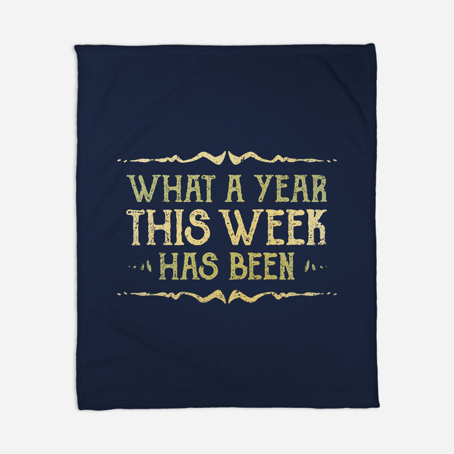 What A Year This Week Has Been-None-Fleece-Blanket-kg07