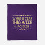What A Year This Week Has Been-None-Fleece-Blanket-kg07