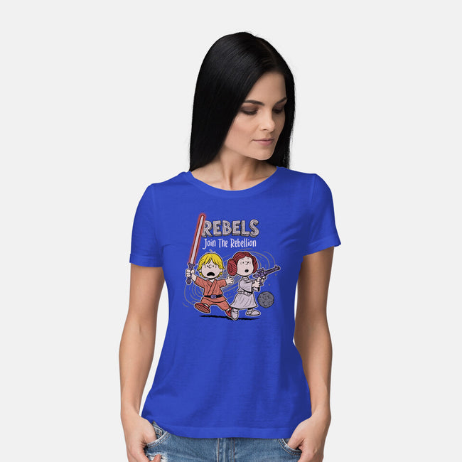 Rebel Kids-Womens-Basic-Tee-P1yu5h
