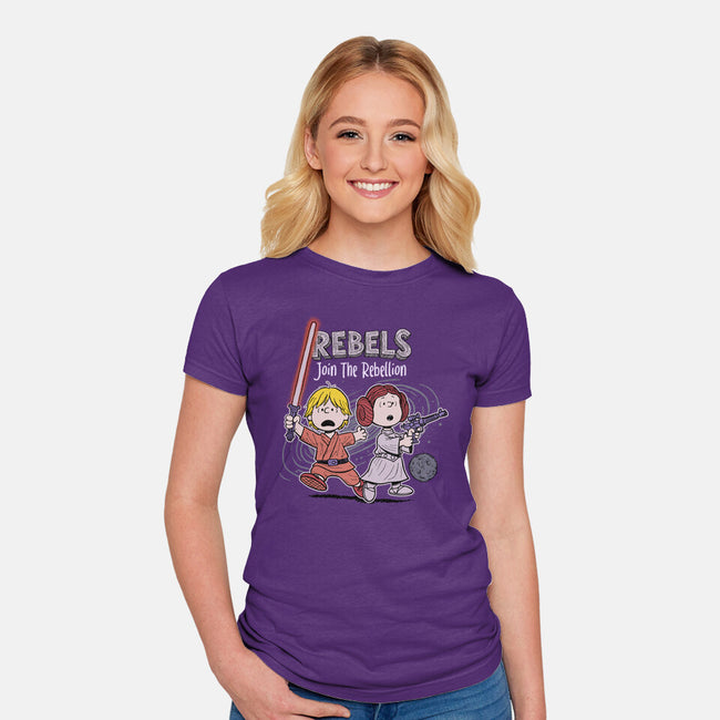 Rebel Kids-Womens-Fitted-Tee-P1yu5h