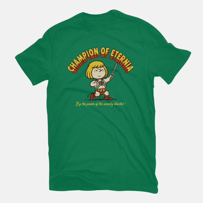 Champion Of Eternia-Mens-Heavyweight-Tee-P1yu5h