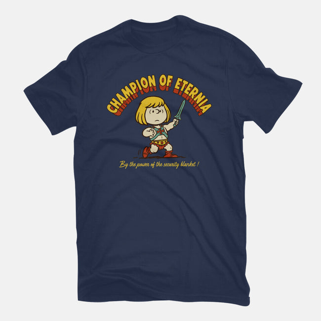 Champion Of Eternia-Mens-Heavyweight-Tee-P1yu5h