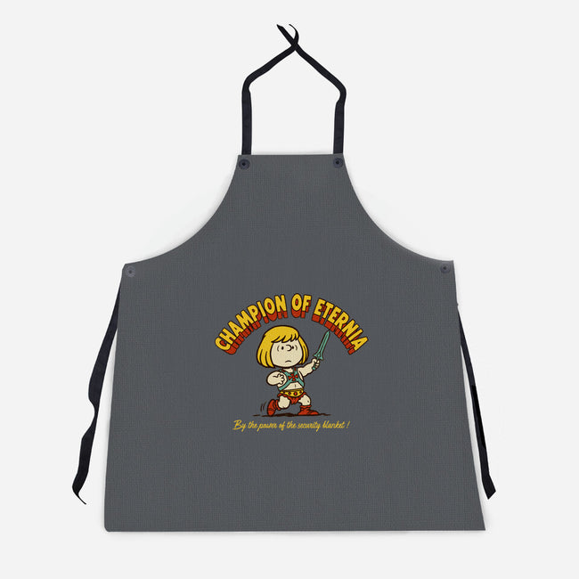 Champion Of Eternia-Unisex-Kitchen-Apron-P1yu5h