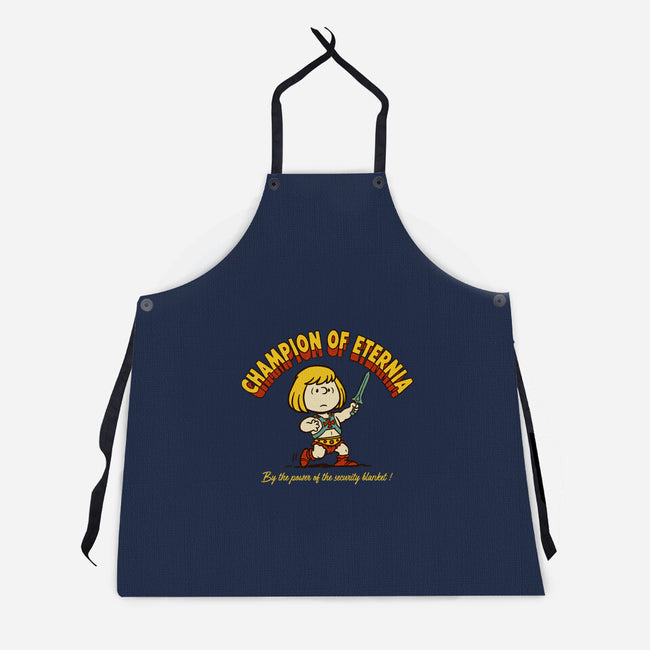 Champion Of Eternia-Unisex-Kitchen-Apron-P1yu5h