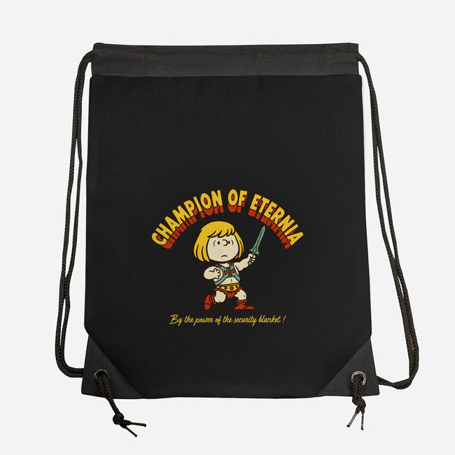Champion Of Eternia-None-Drawstring-Bag-P1yu5h