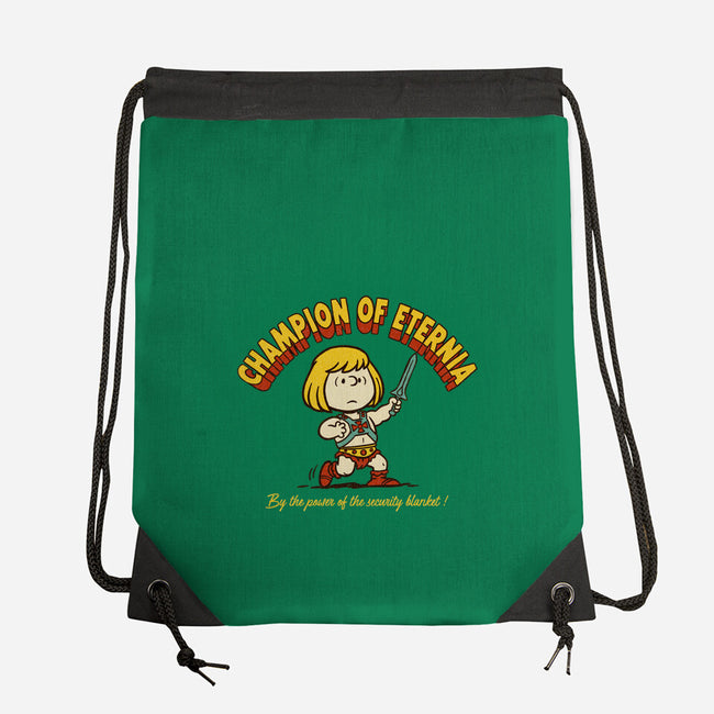 Champion Of Eternia-None-Drawstring-Bag-P1yu5h
