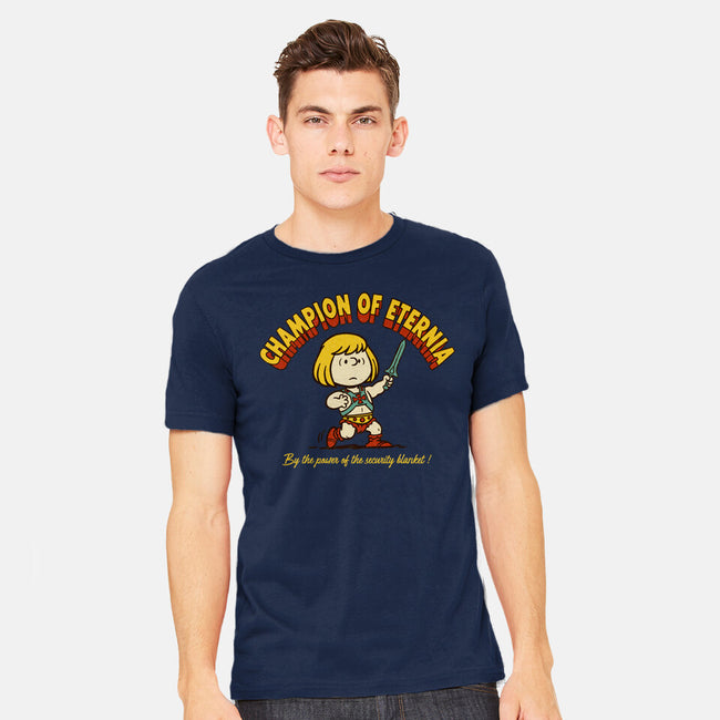 Champion Of Eternia-Mens-Heavyweight-Tee-P1yu5h