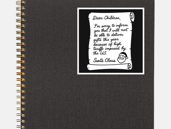 Letter For Santa Claus