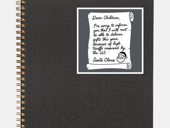 Letter For Santa Claus