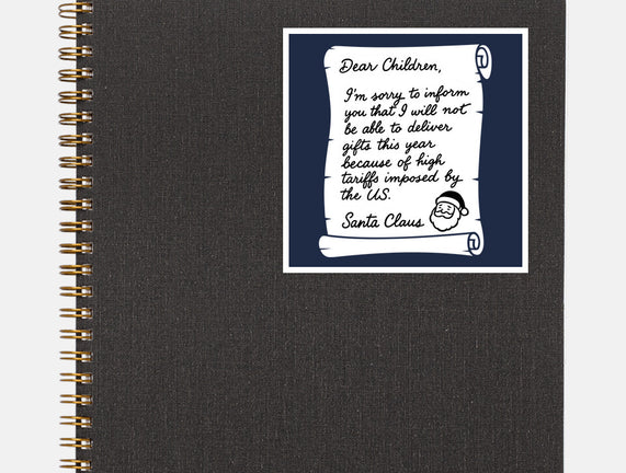 Letter For Santa Claus