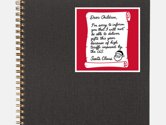 Letter For Santa Claus