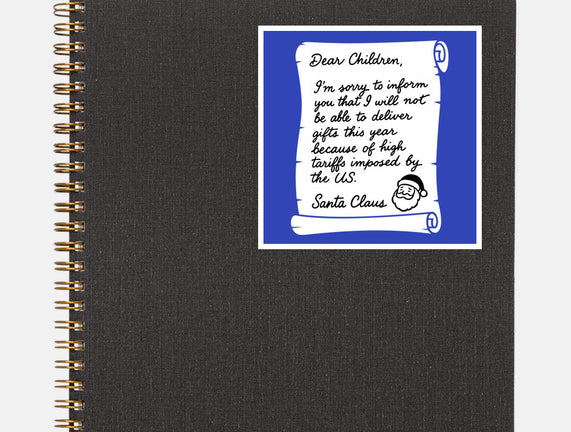 Letter For Santa Claus