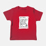 Letter For Santa Claus-Baby-Basic-Tee-Boggs Nicolas