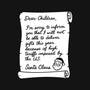 Letter For Santa Claus-Womens-V-Neck-Tee-Boggs Nicolas