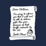 Letter For Santa Claus-Womens-V-Neck-Tee-Boggs Nicolas