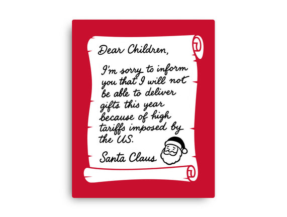 Letter For Santa Claus