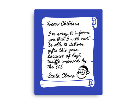 Letter For Santa Claus