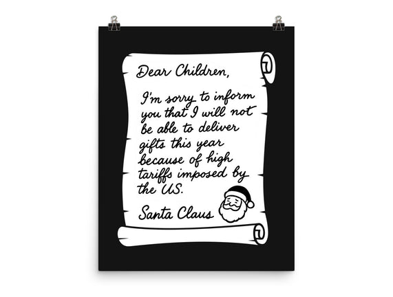 Letter For Santa Claus