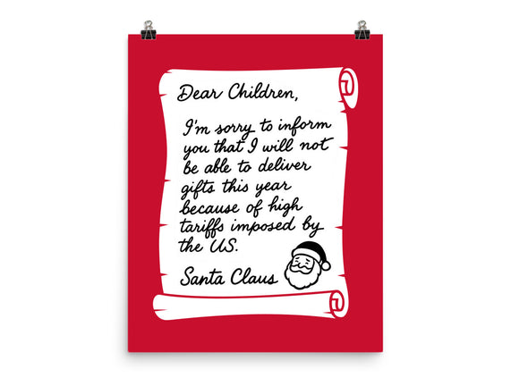 Letter For Santa Claus
