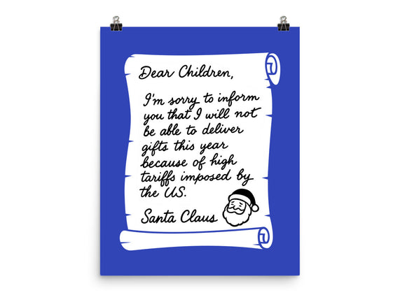 Letter For Santa Claus
