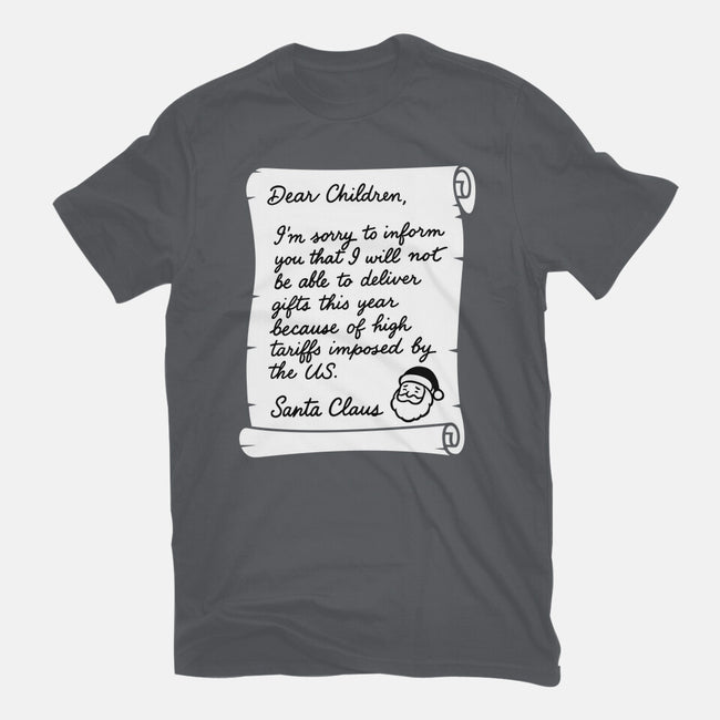 Letter For Santa Claus-Unisex-Basic-Tee-Boggs Nicolas