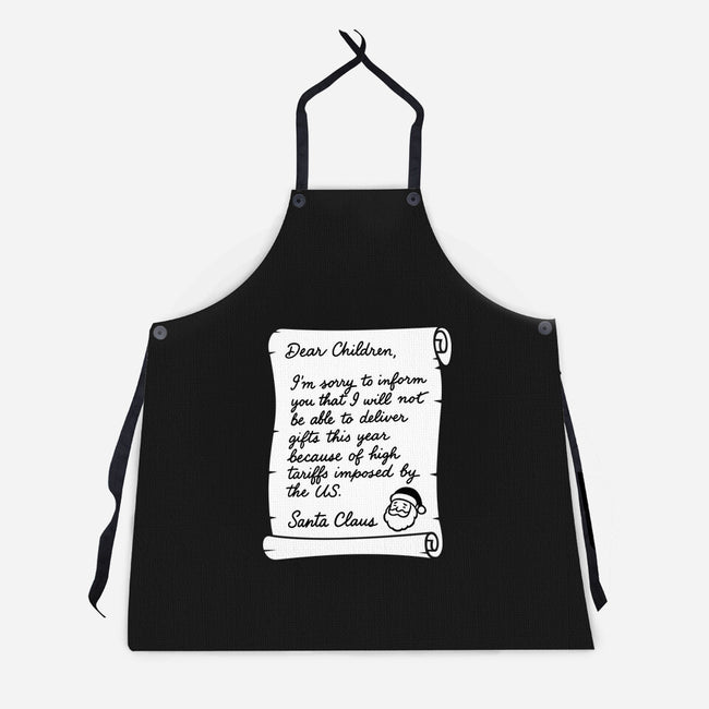 Letter For Santa Claus-Unisex-Kitchen-Apron-Boggs Nicolas