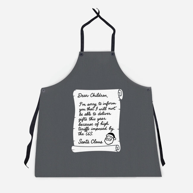 Letter For Santa Claus-Unisex-Kitchen-Apron-Boggs Nicolas