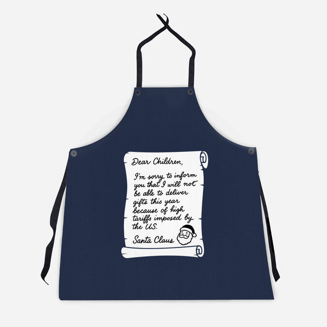 Letter For Santa Claus-Unisex-Kitchen-Apron-Boggs Nicolas
