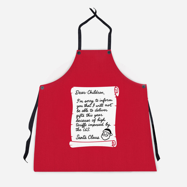 Letter For Santa Claus-Unisex-Kitchen-Apron-Boggs Nicolas