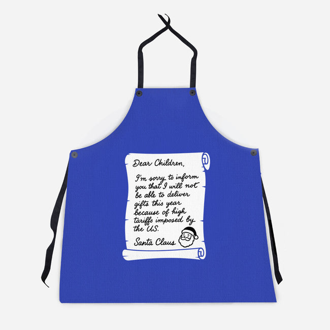 Letter For Santa Claus-Unisex-Kitchen-Apron-Boggs Nicolas