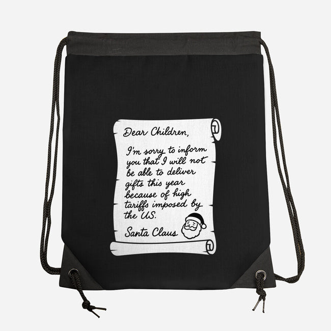 Letter For Santa Claus-None-Drawstring-Bag-Boggs Nicolas