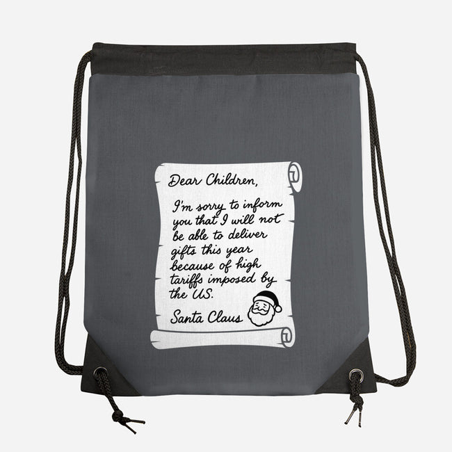 Letter For Santa Claus-None-Drawstring-Bag-Boggs Nicolas
