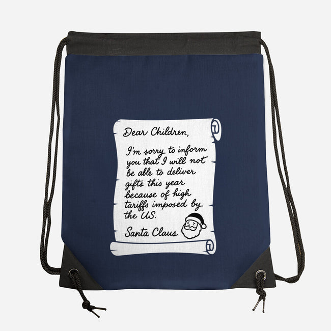 Letter For Santa Claus-None-Drawstring-Bag-Boggs Nicolas