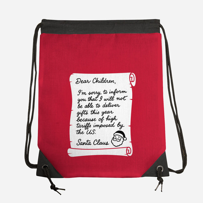 Letter For Santa Claus-None-Drawstring-Bag-Boggs Nicolas