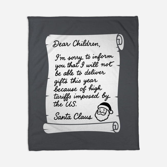 Letter For Santa Claus-None-Fleece-Blanket-Boggs Nicolas