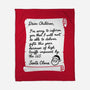 Letter For Santa Claus-None-Fleece-Blanket-Boggs Nicolas