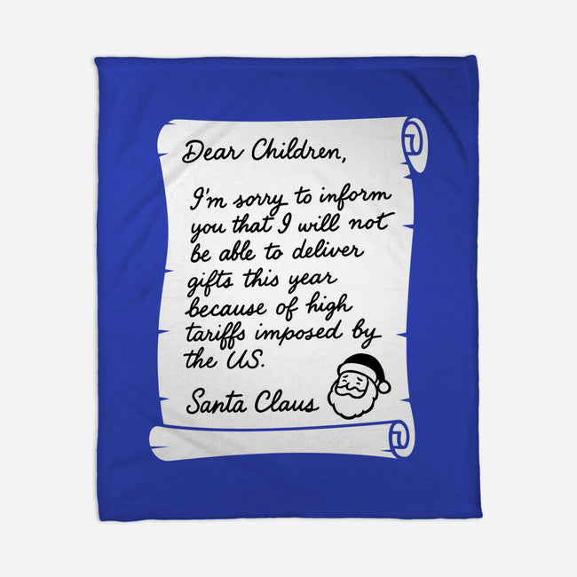 Letter For Santa Claus-None-Fleece-Blanket-Boggs Nicolas