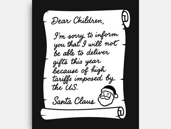 Letter For Santa Claus