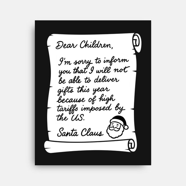 Letter For Santa Claus-None-Stretched-Canvas-Boggs Nicolas