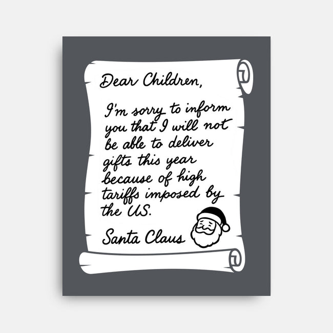 Letter For Santa Claus-None-Stretched-Canvas-Boggs Nicolas