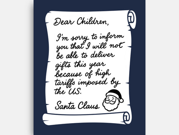 Letter For Santa Claus