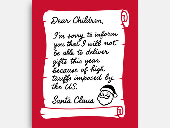 Letter For Santa Claus