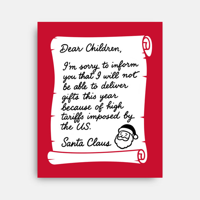 Letter For Santa Claus-None-Stretched-Canvas-Boggs Nicolas