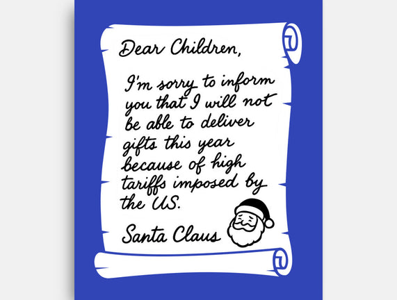 Letter For Santa Claus