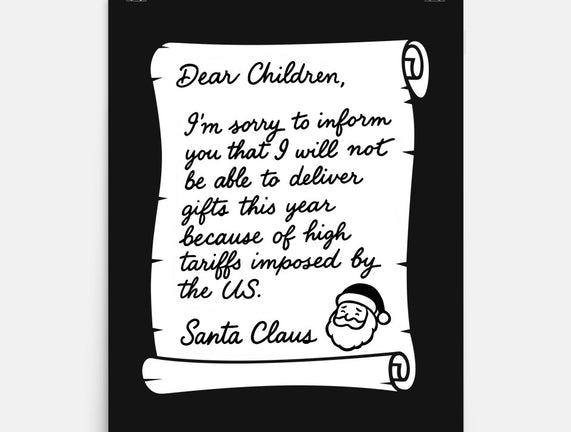 Letter For Santa Claus