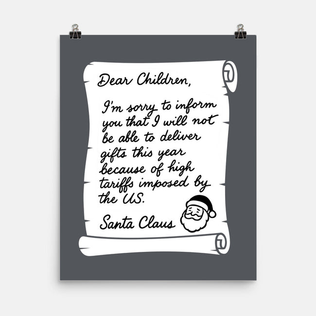 Letter For Santa Claus-None-Matte-Poster-Boggs Nicolas
