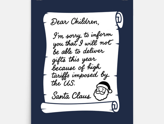 Letter For Santa Claus
