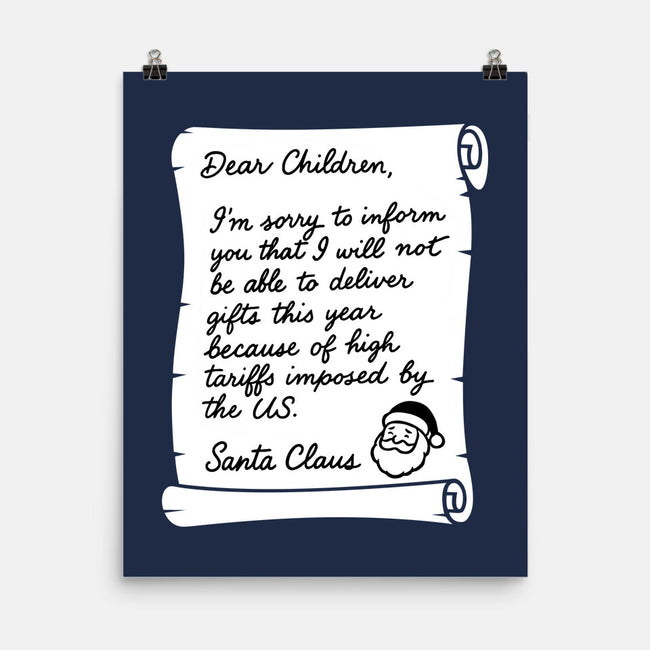 Letter For Santa Claus-None-Matte-Poster-Boggs Nicolas