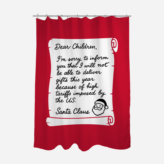 Letter For Santa Claus-None-Polyester-Shower Curtain-Boggs Nicolas